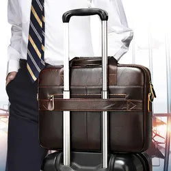 Laptop bag with strap for luggage hotsell