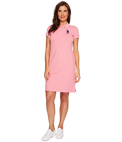 Polo cheap dress pink