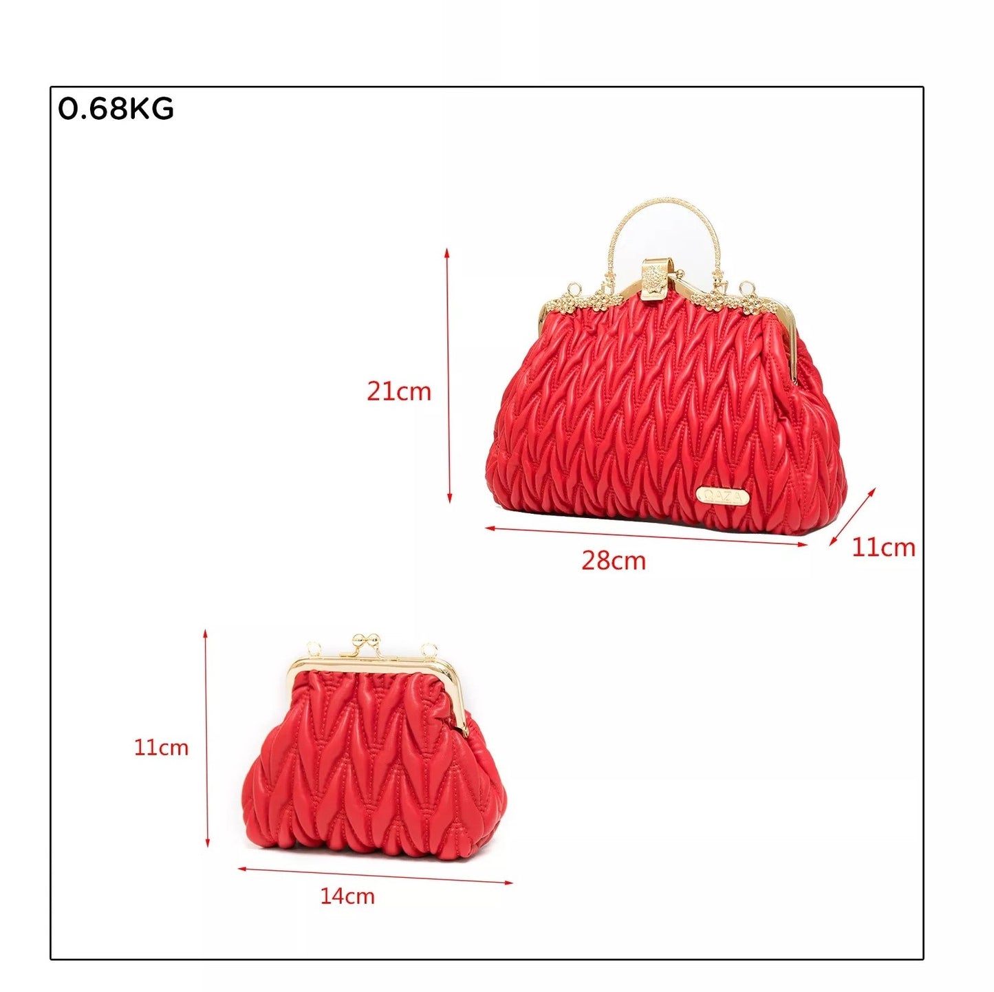 Daisy Trendy Bag (Set of 2)