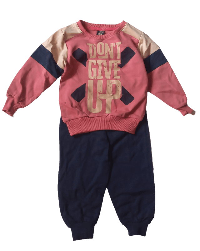 Boys Dont-Give-Up Tracksuit