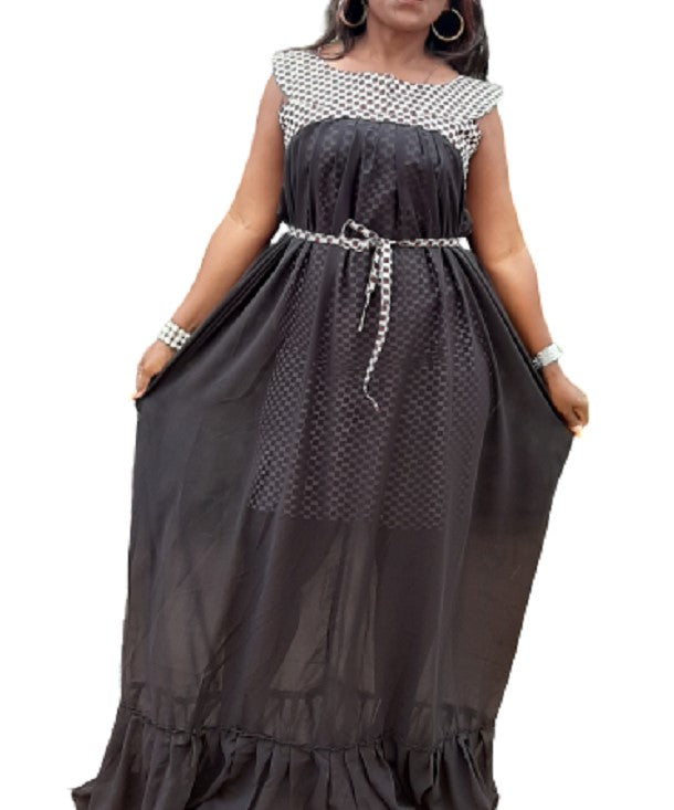 Buhle 2-in-1 Maxi Ankara Dress