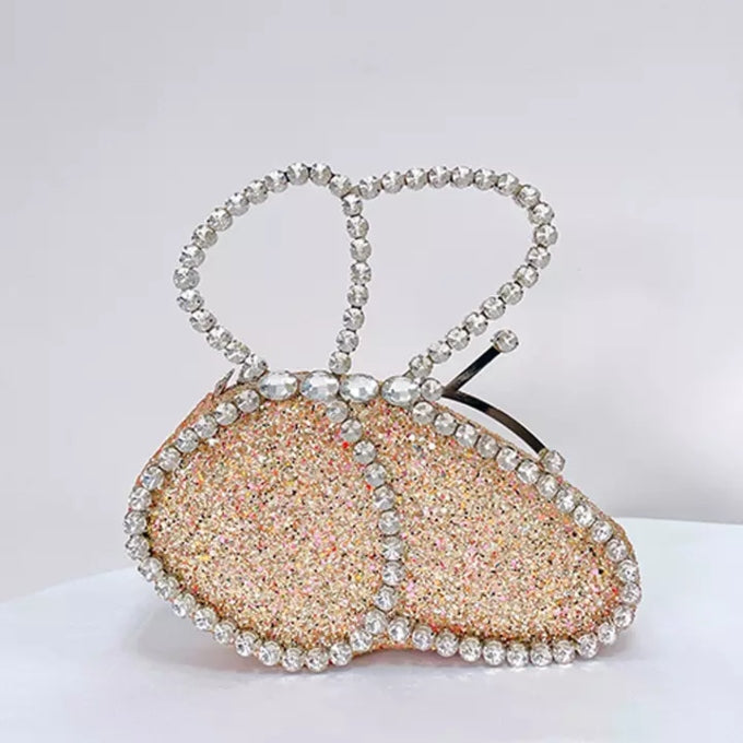 Butterfly evening bag sale