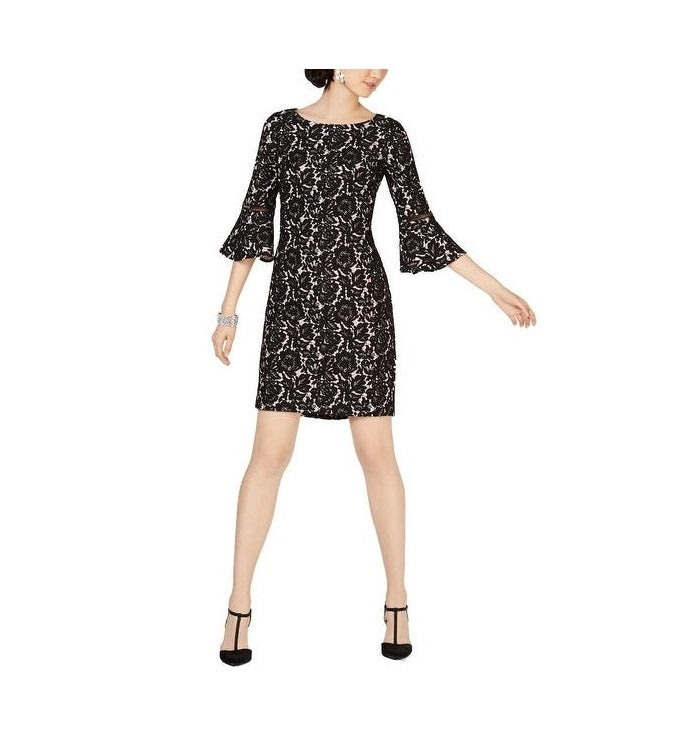 Jessica Howard Womens Party Lace Cocktail Dress