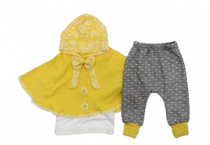 Cape Styled Baby Cloth Set