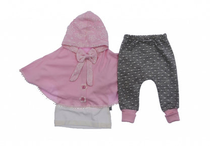 Cape Styled Baby Cloth Set